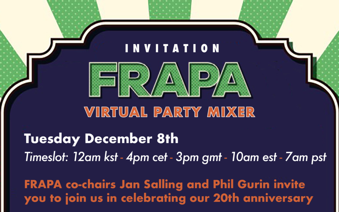 Invitation: FRAPA Virtual Party Mixer