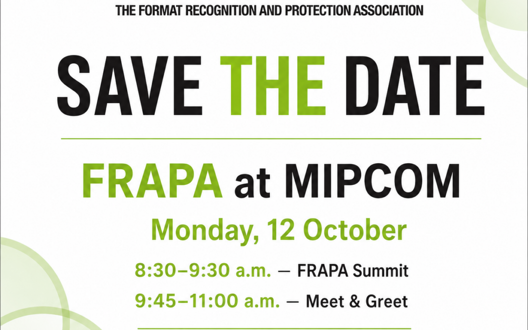 Join the FRAPA Summit at MIPCOM 2026